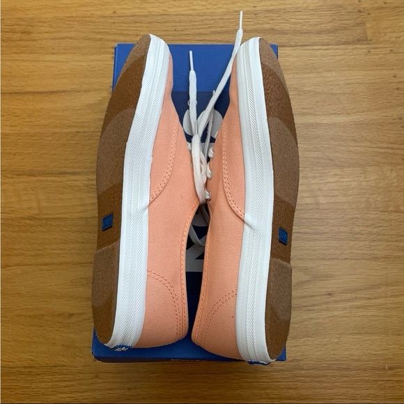 NEW peach/coral keds - Picture 2 of 3